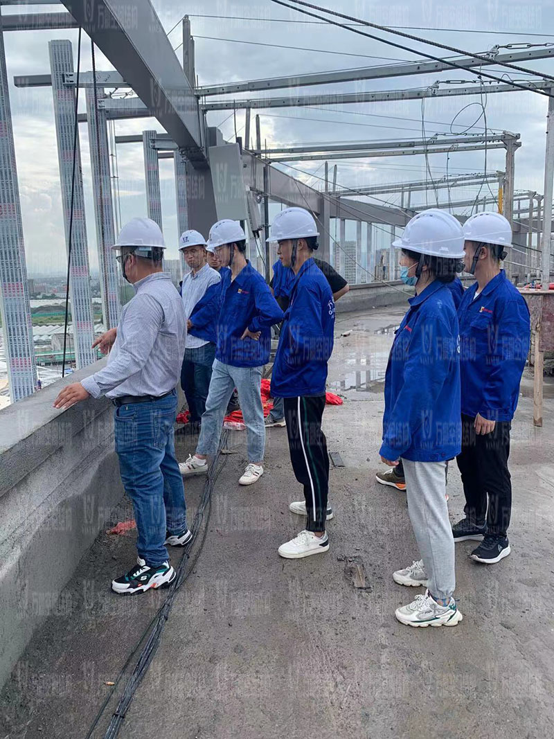 萬豪空間結構員工到杭州亞運會棒(壘)球體育文化中心膜結構項目學習交流 萬豪空間結構員工到杭州亞運會棒(壘)球體育文化中心膜結構項目學習交流