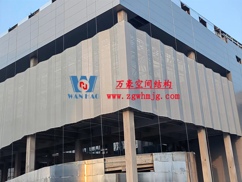 紹興國際會展中心C1區展廳幕墻網格膜項目完工