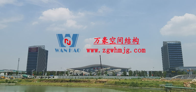 滬通鐵路張家港站前廣場蝴蝶造型空間鋼結構 滬通鐵路張家港站前廣場蝴蝶造型空間鋼結構