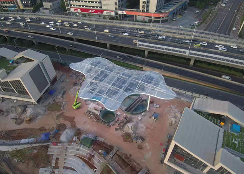 長沙圭塘海綿示范公園建設項目ETFE膜結構